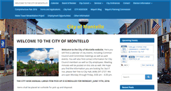 Desktop Screenshot of cityofmontello.com